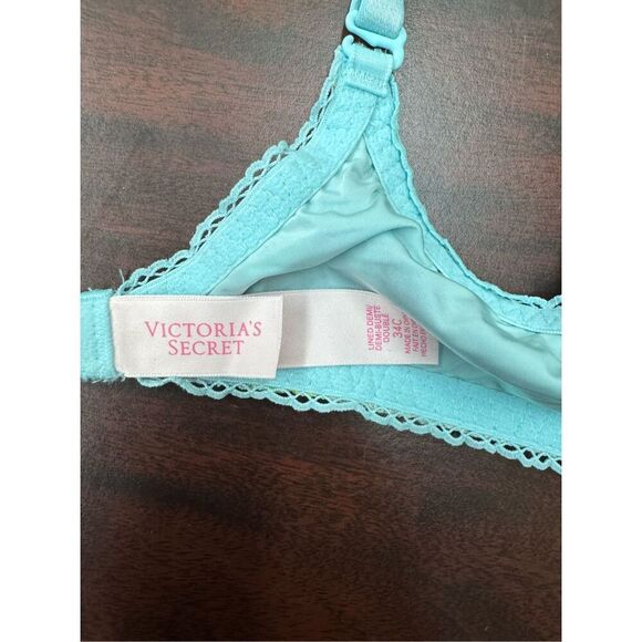 Victoria’s Secret Multicolored Lined Demi Bra Size 34C - Picture 4 of 5